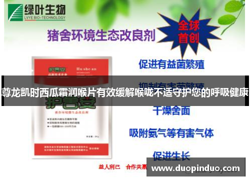 尊龙凯时西瓜霜润喉片有效缓解喉咙不适守护您的呼吸健康